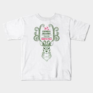 Express delivery from the North Pole Kids T-Shirt